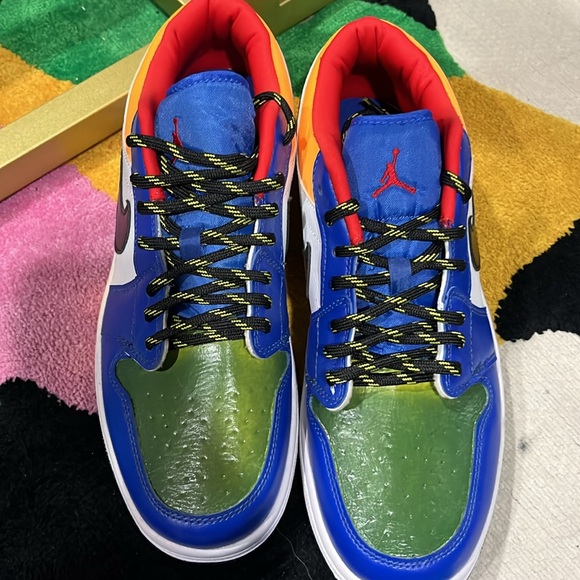 Brand new shoes for men low top super comfortable custom made thermal paint - Picture 12 of 12